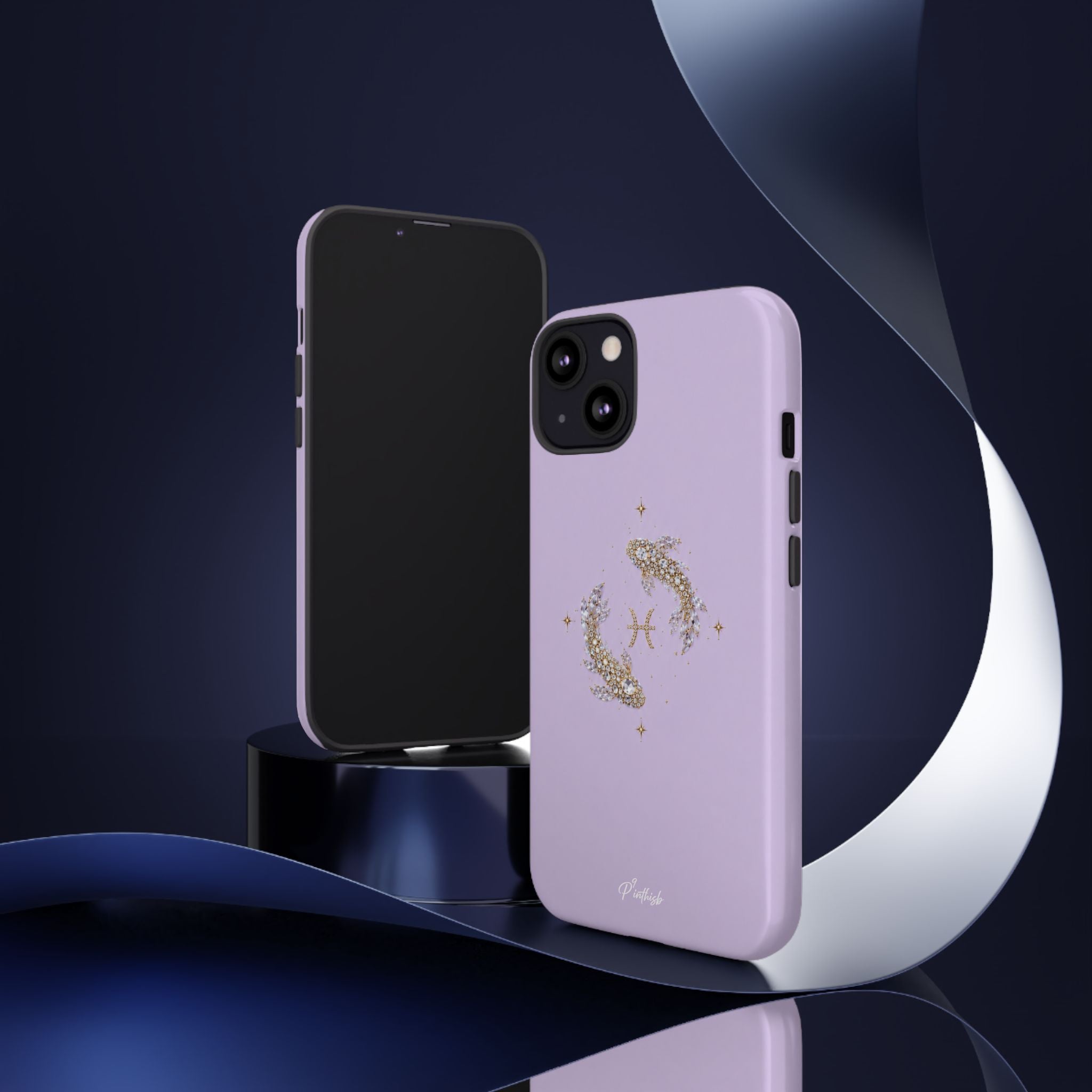Pisces Glitter Phone Case