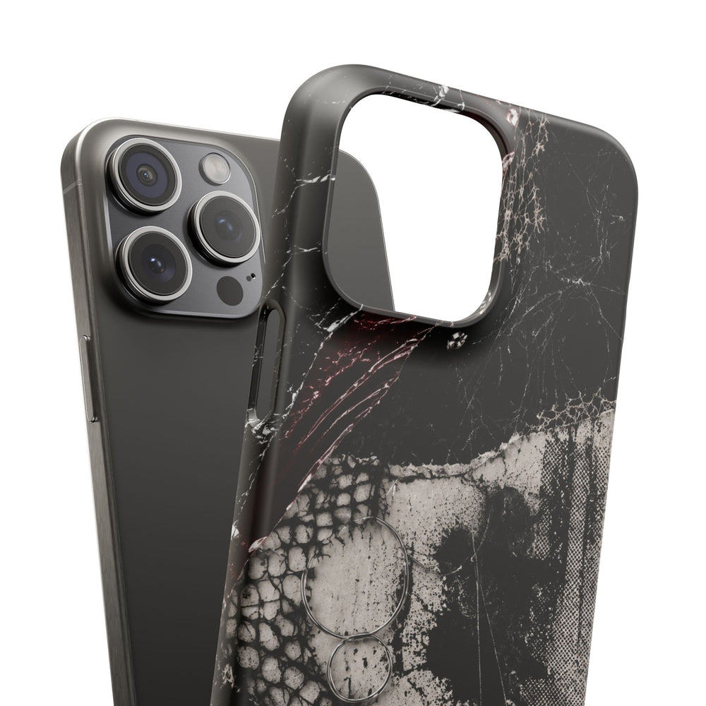 Midnight Static Snap Phone Case
