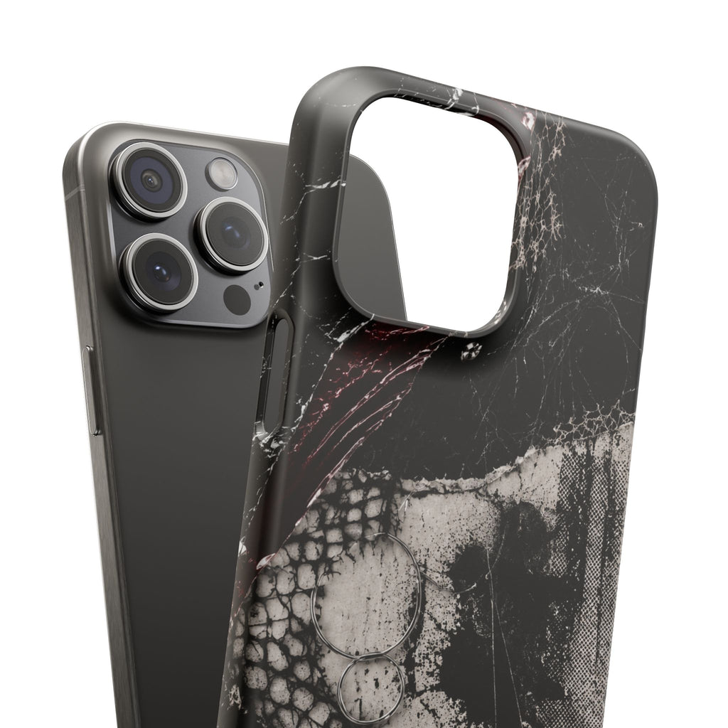 Midnight Static Snap Phone Case