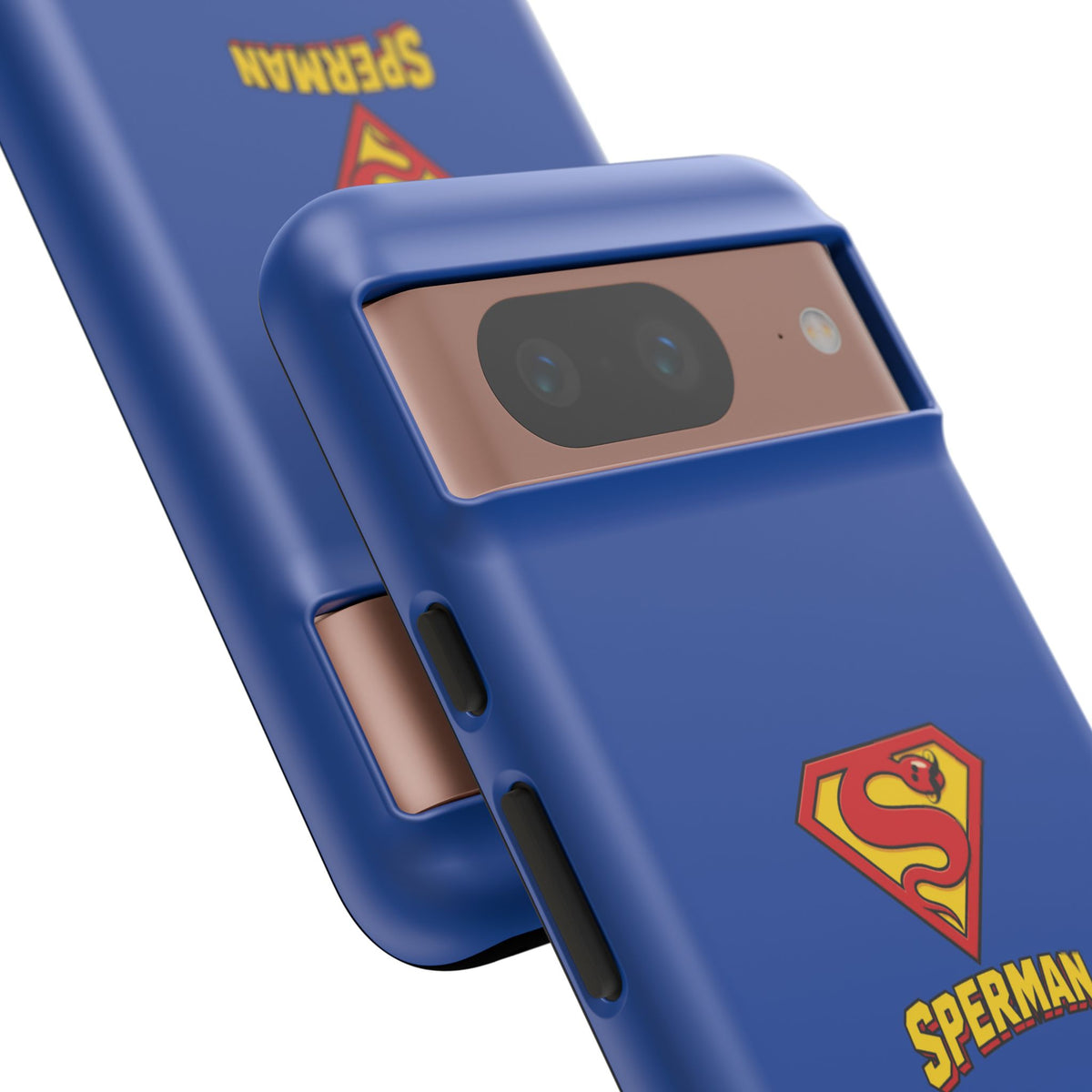 "SPERMAN" Parody Logo Tough Phone Case