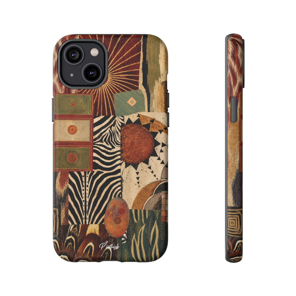 Abstract Boho Collage Tough Case