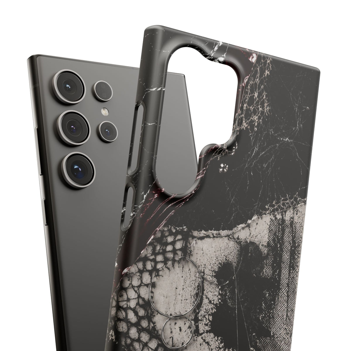 Midnight Static Snap Phone Case