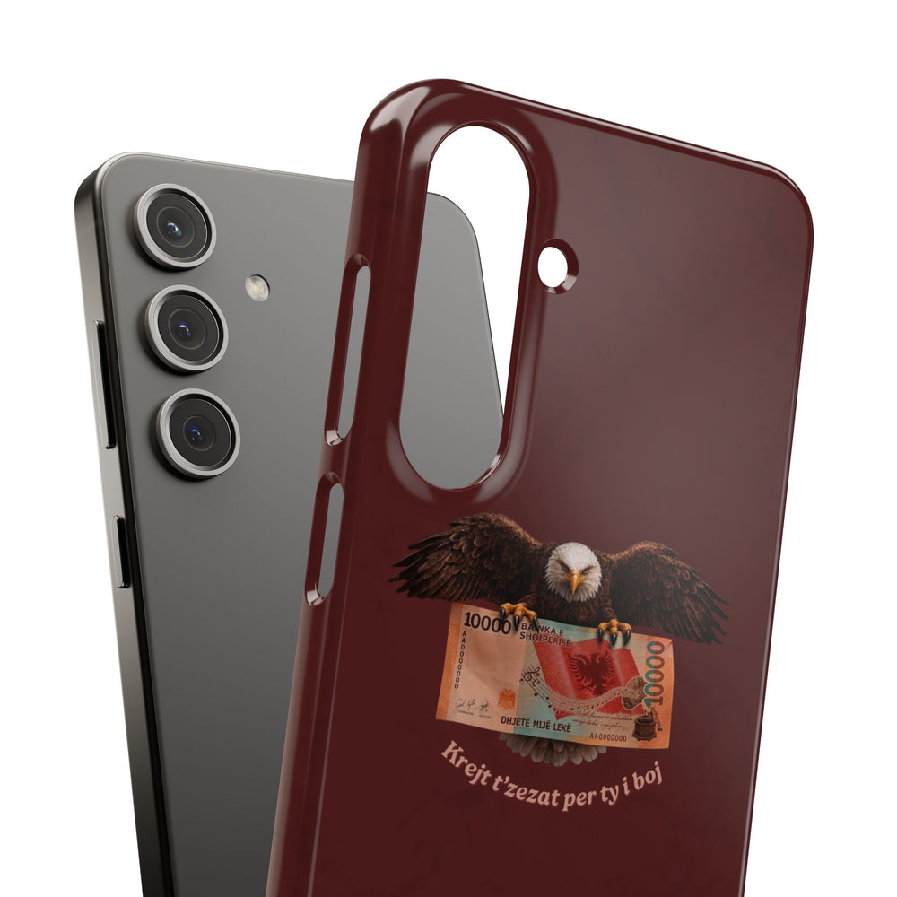 "Krejt t'zezat per ty i boj" Snap Case