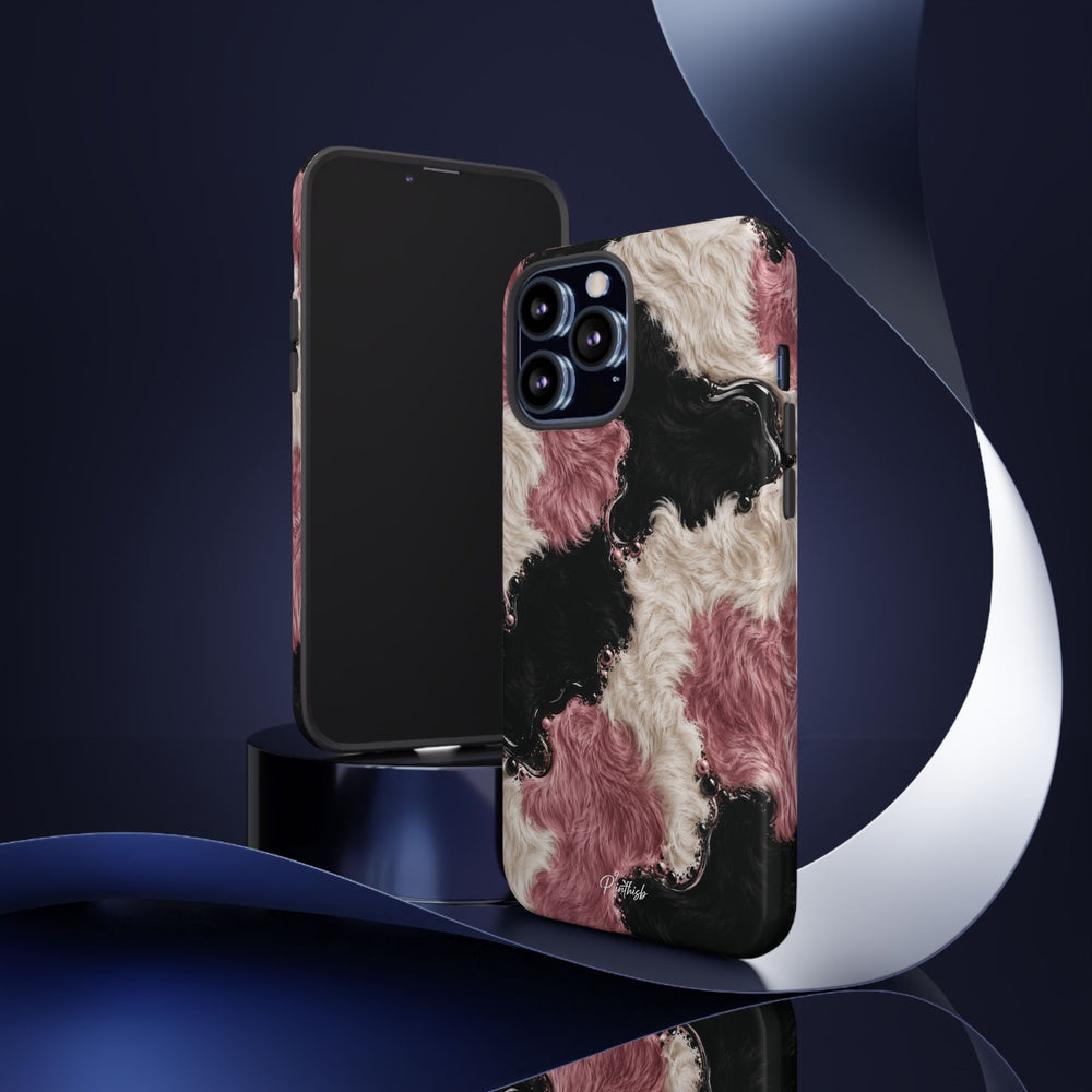 Cow Print Swirl Tough Case
