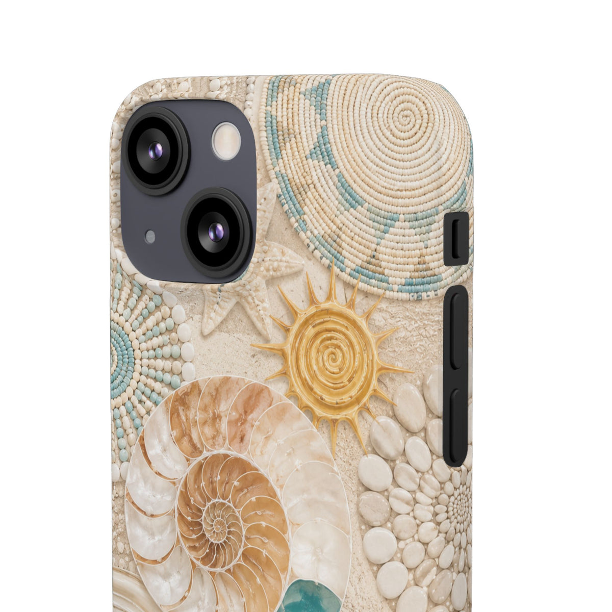 Coastal Seashell Snap Case
