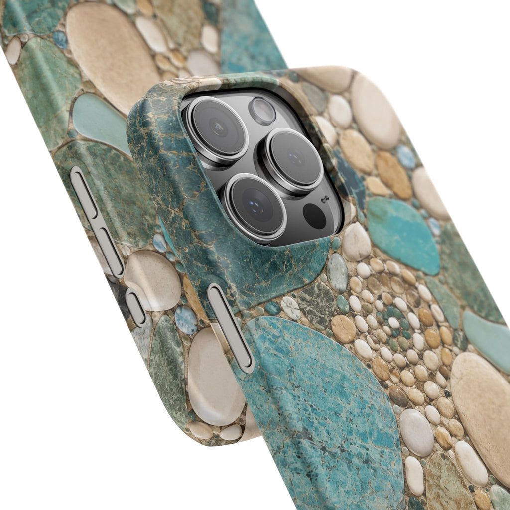 Sea Glass Mosaic Snap Case