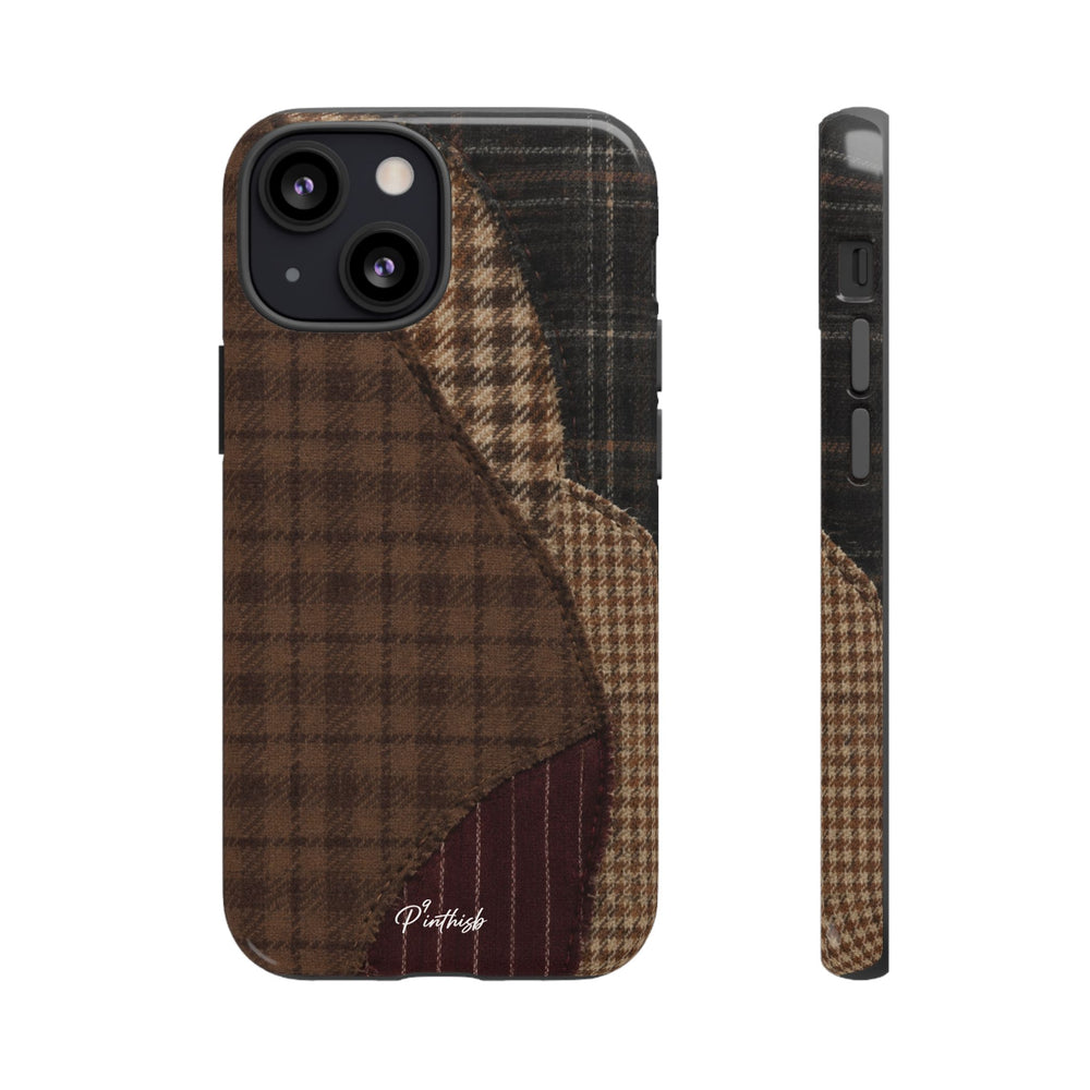 Rustic Brown Retro Tough Case