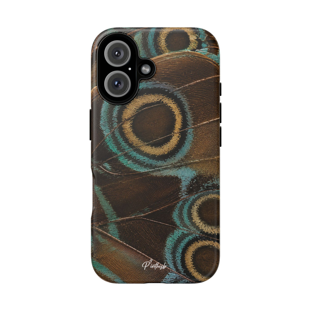 Peacock Feather Pattern Tough Case
