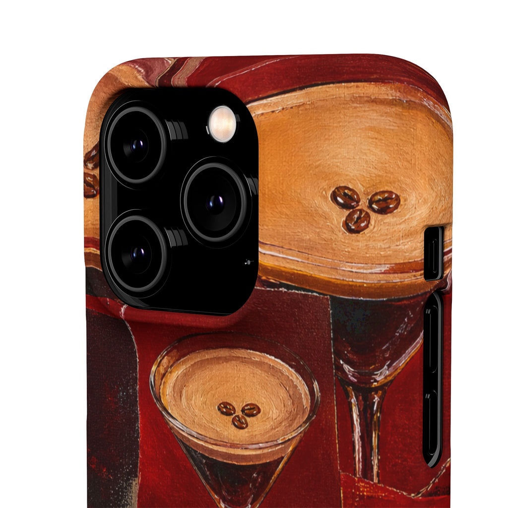 Espresso Martini Snap Phone Case
