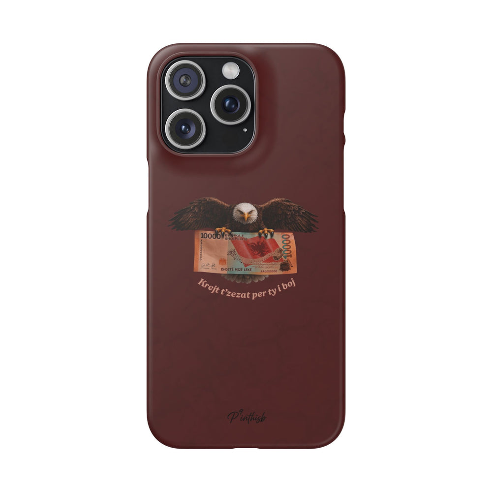 "Krejt t'zezat per ty i boj" Snap Case