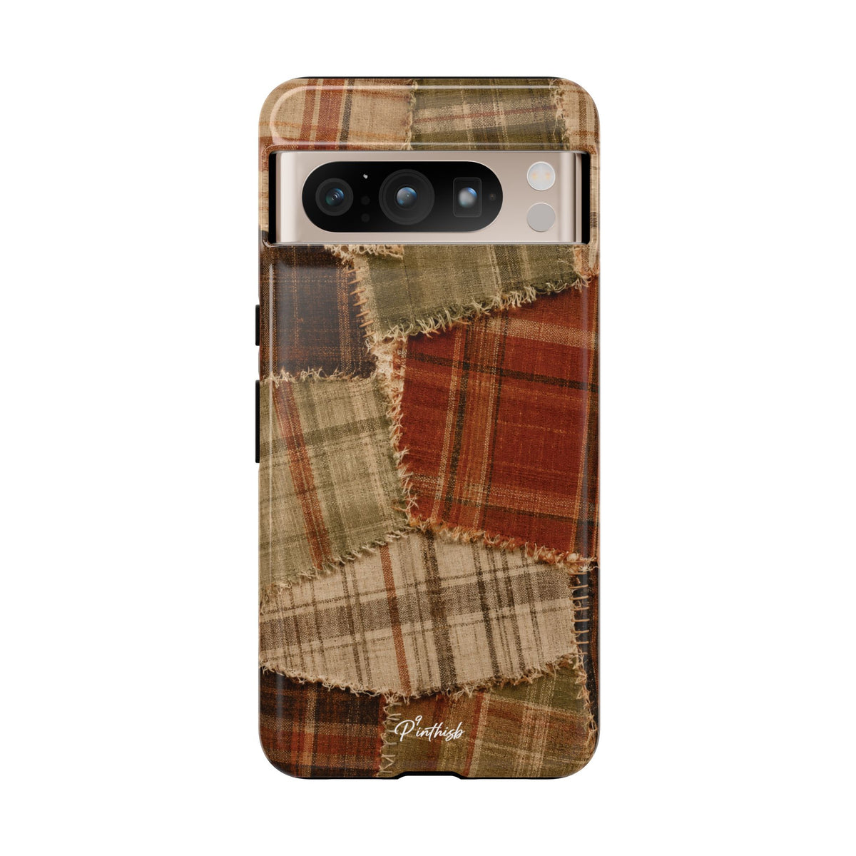 Rustic Fall Patchwork Tough Case