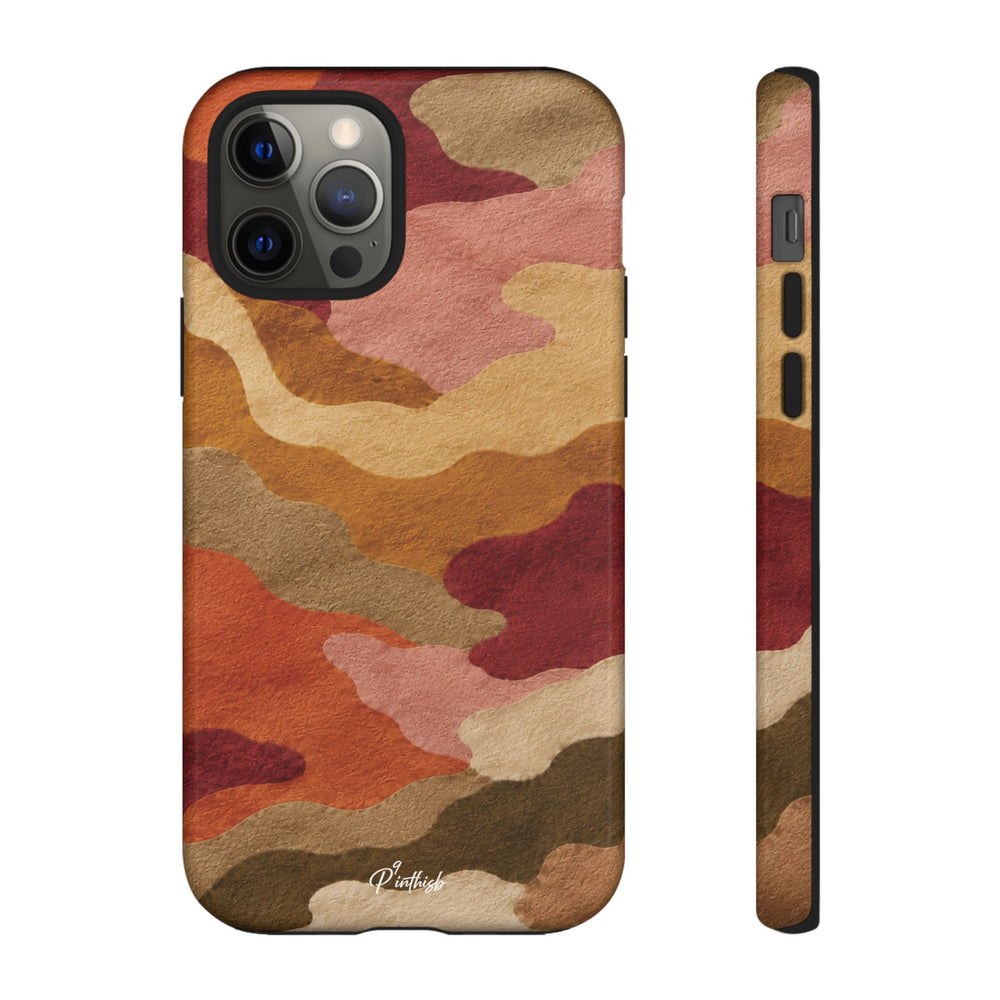 Watercolour Camo Tough Case
