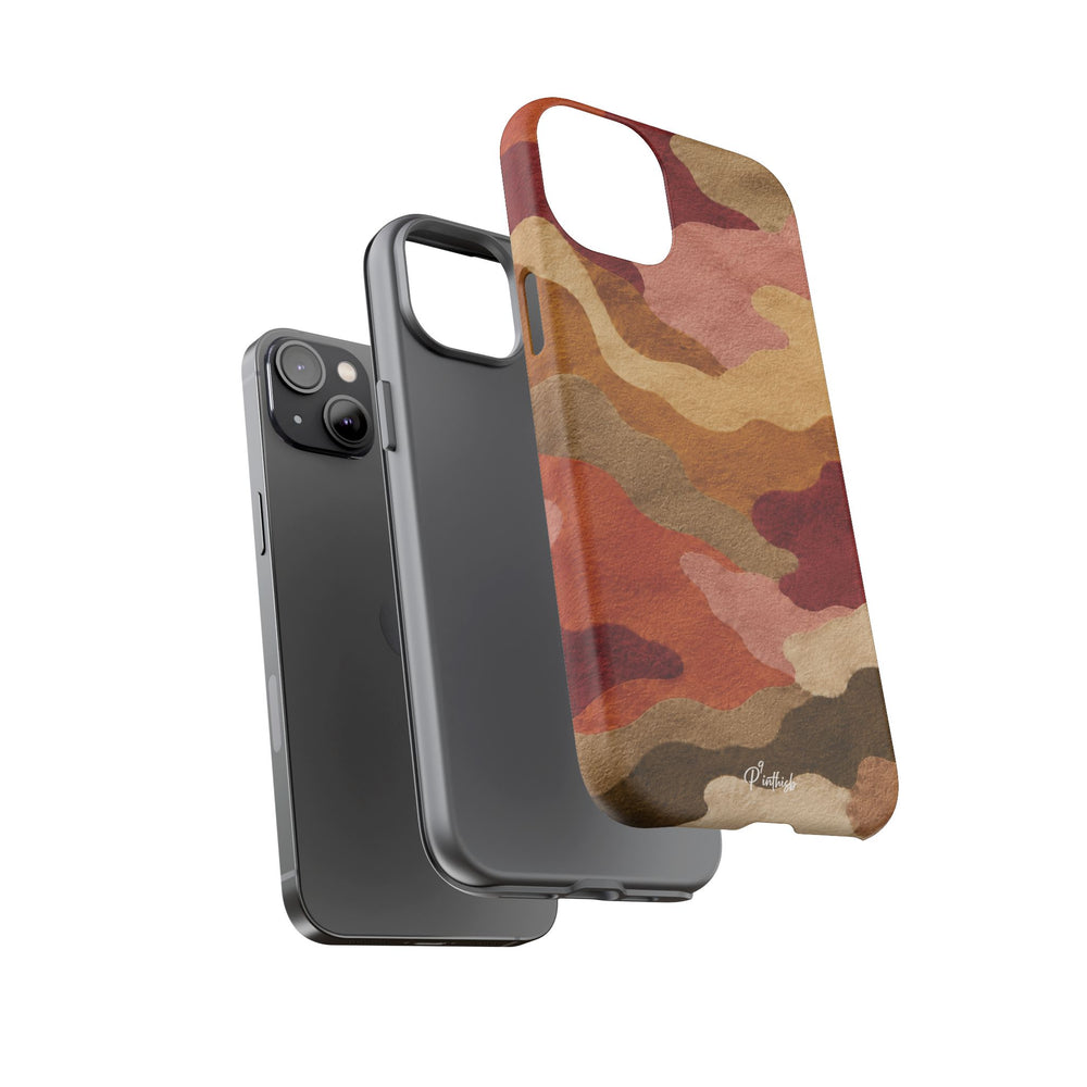 Watercolour Camo Tough Case