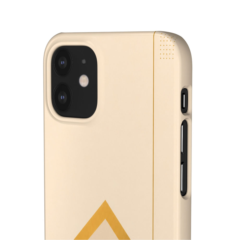 Gold Malboro Inspired Snap Phone Case