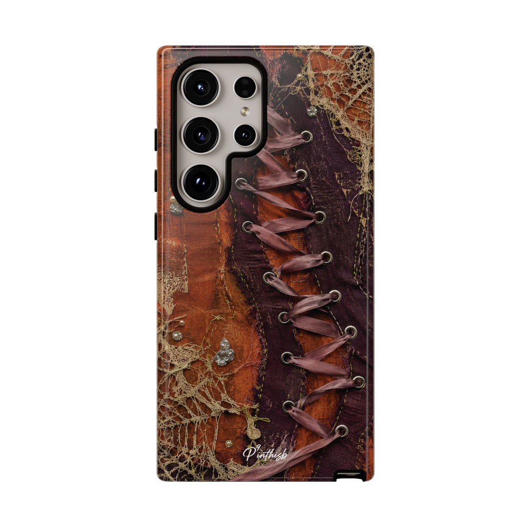 Vintage Leather Lace Tough Case