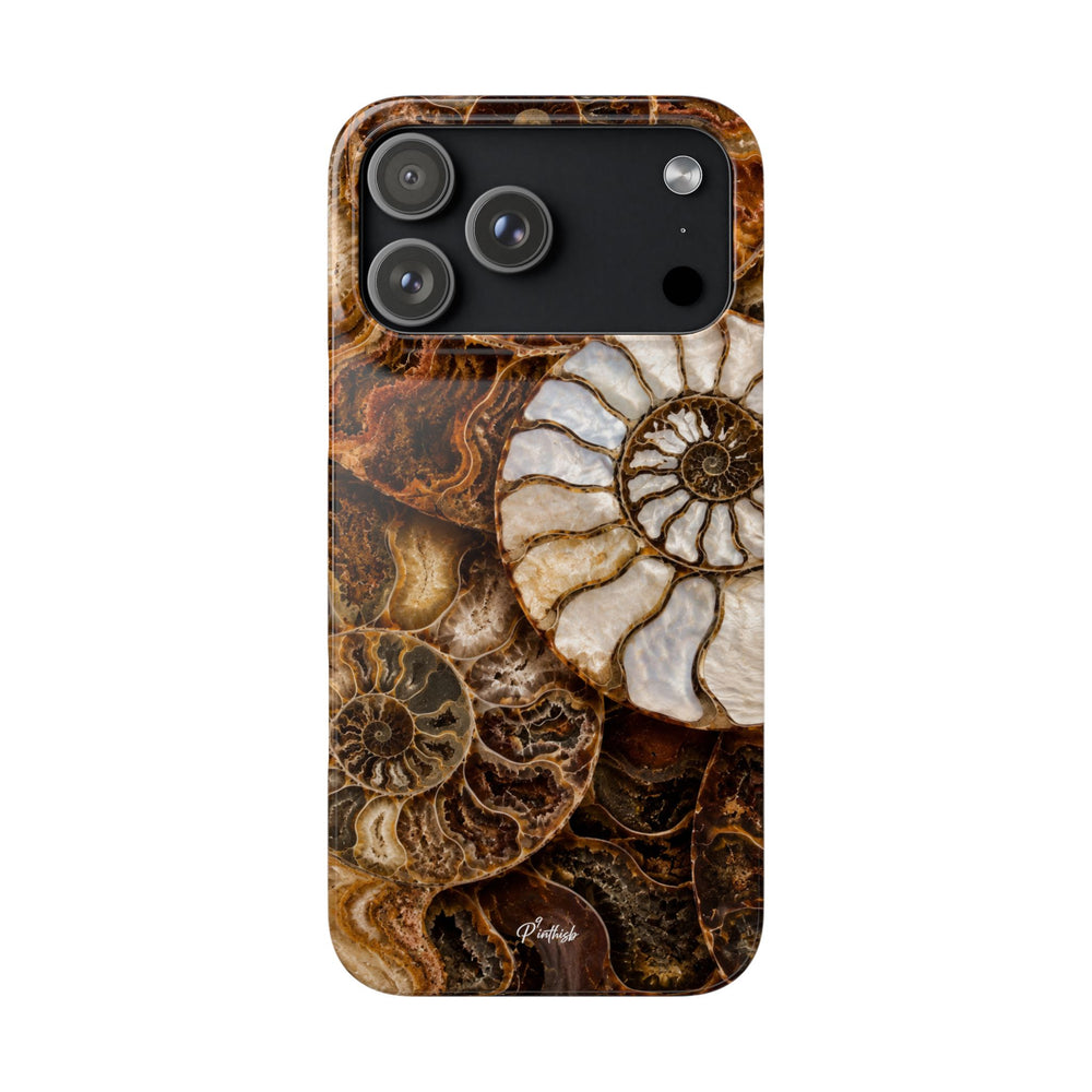 Nautilus Fossil Snap Case