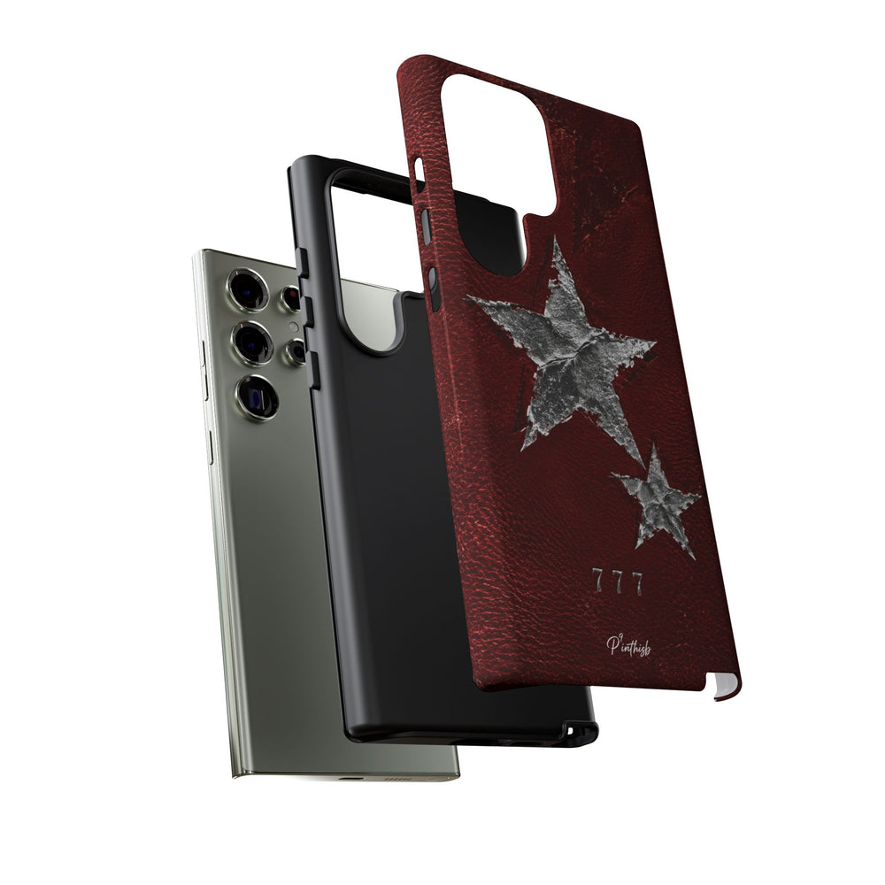 777 Metallic Stars Phone Case