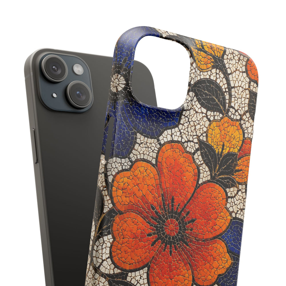 Floral Mosaic Snap Case