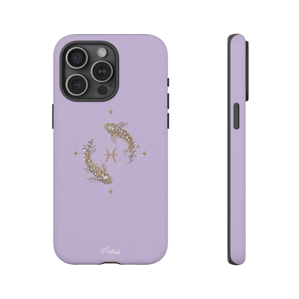 Pisces Glitter Phone Case