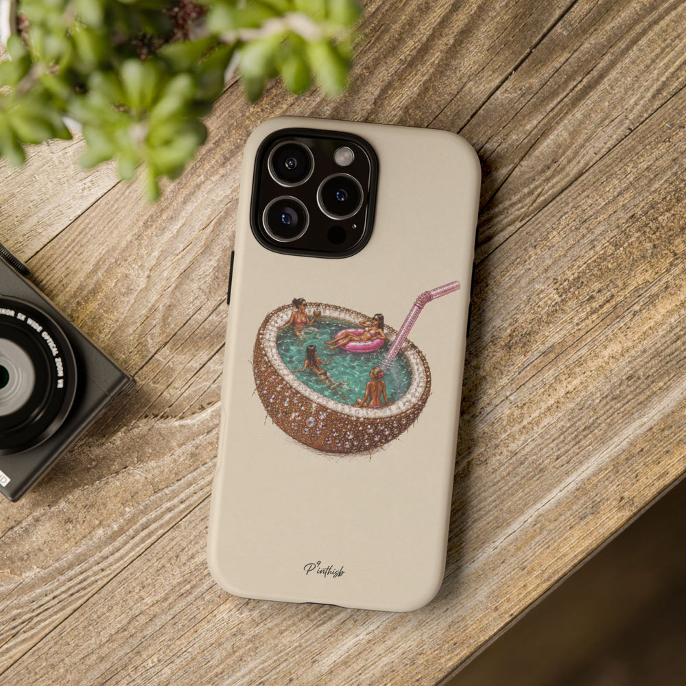 Coconut Pool Phone Case
