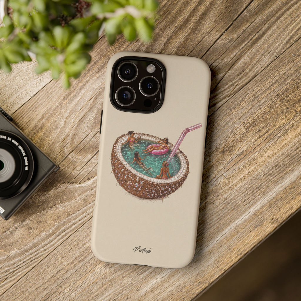 Coconut Pool Phone Case