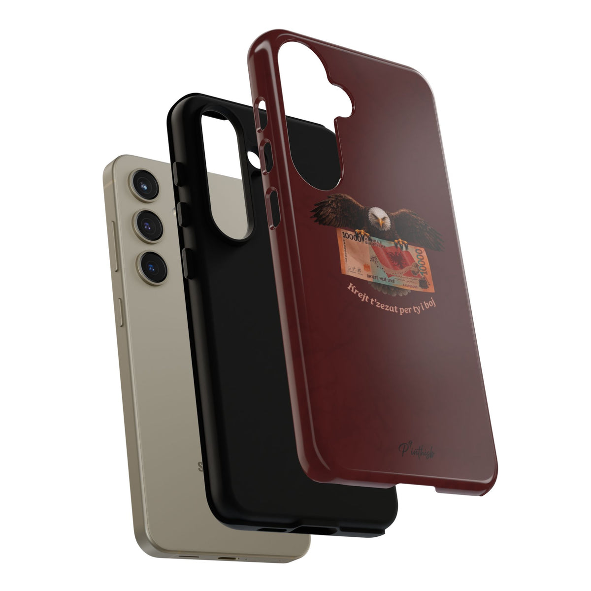 "Krejt t'zezat për ty i boj" Albanian Tough Phone Case
