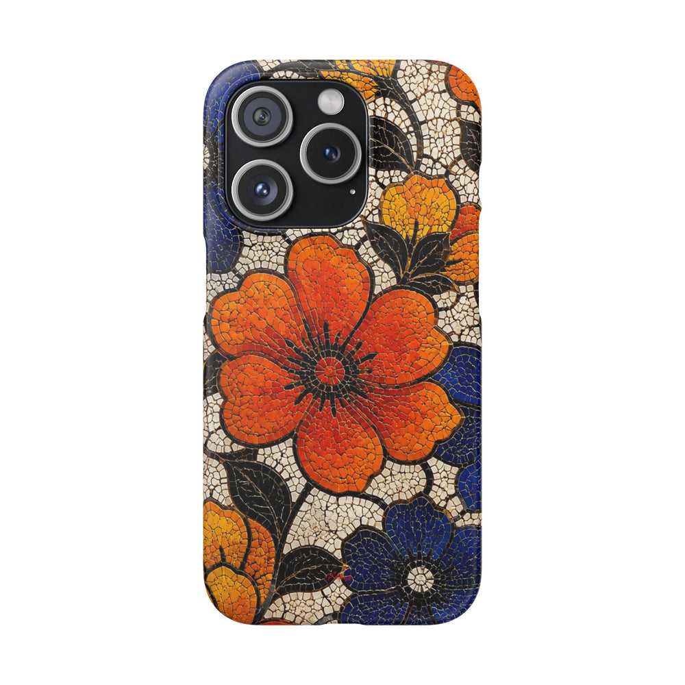 Floral Mosaic Snap Case