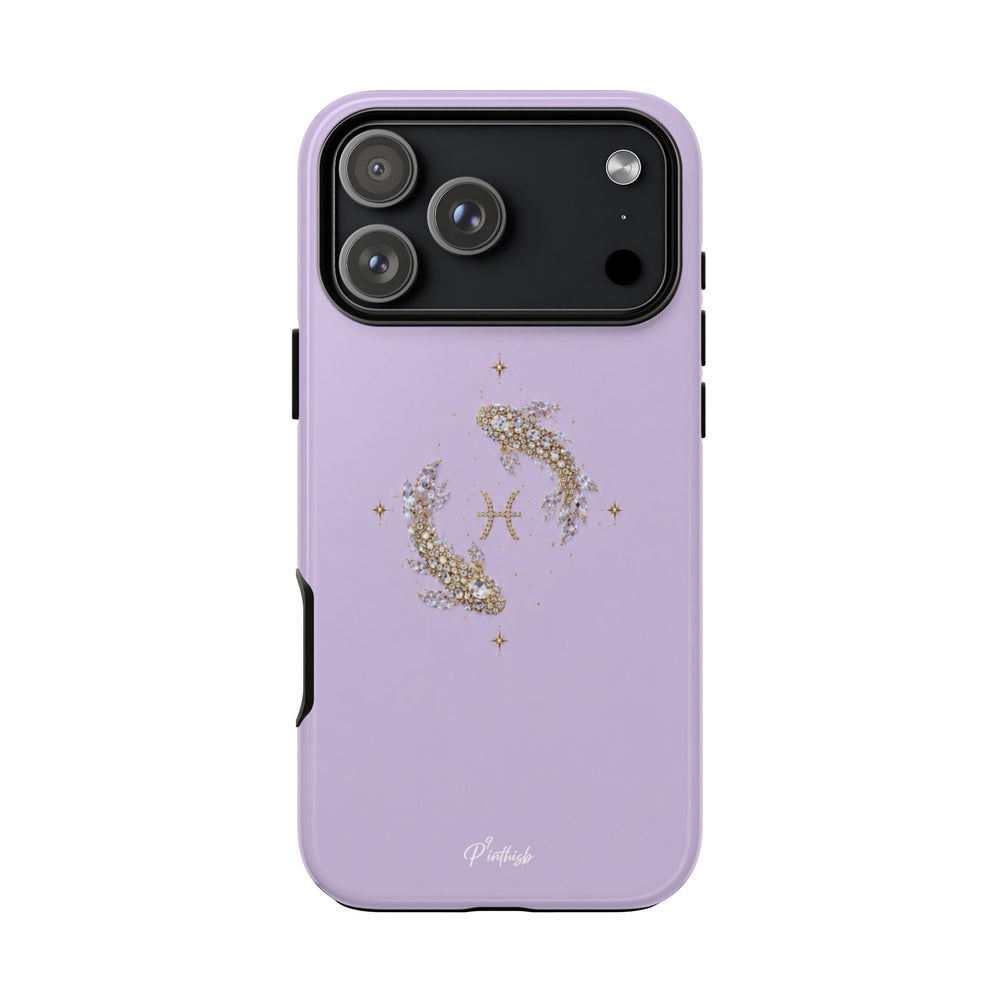 Pisces Glitter Phone Case