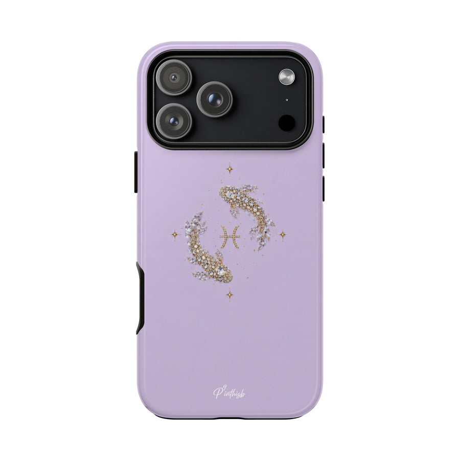 Pisces Glitter Phone Case
