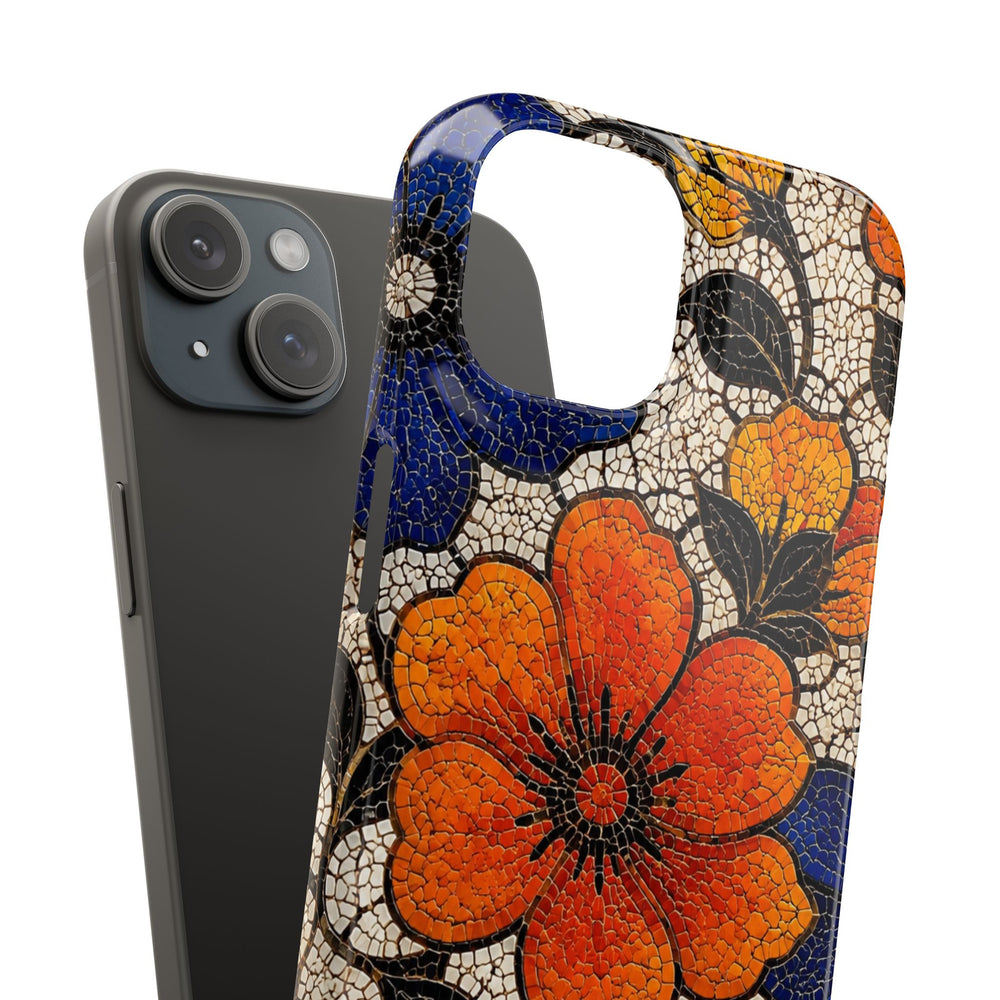 Floral Mosaic Snap Case