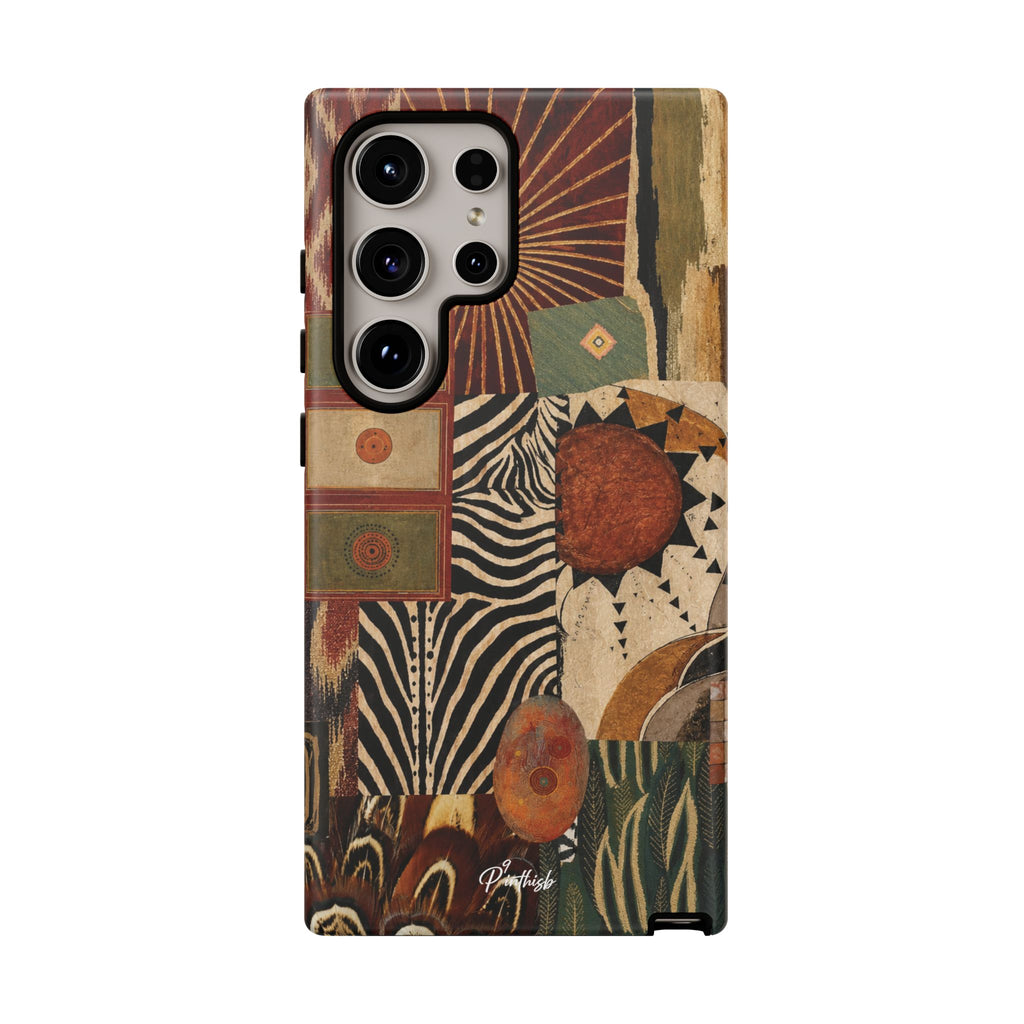 Abstract Boho Collage Tough Case