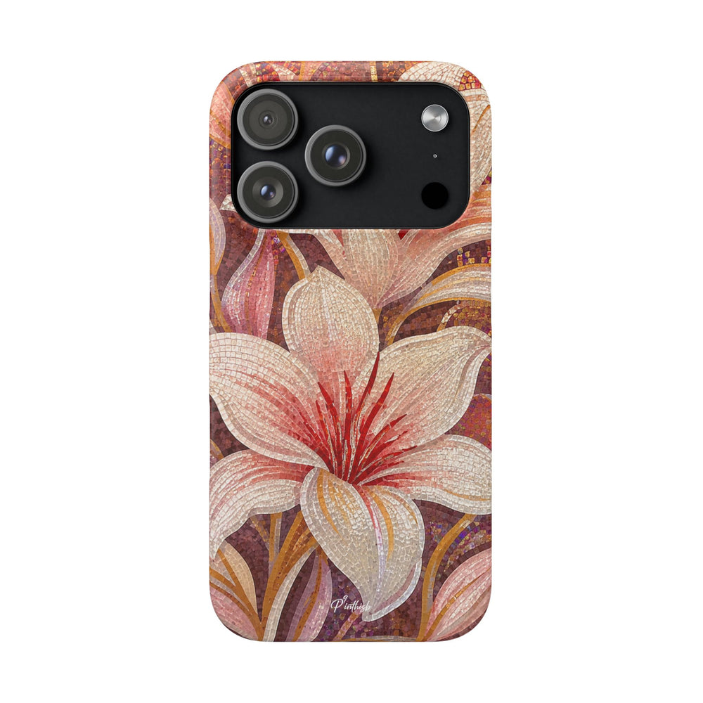 Floral Lily Snap Case