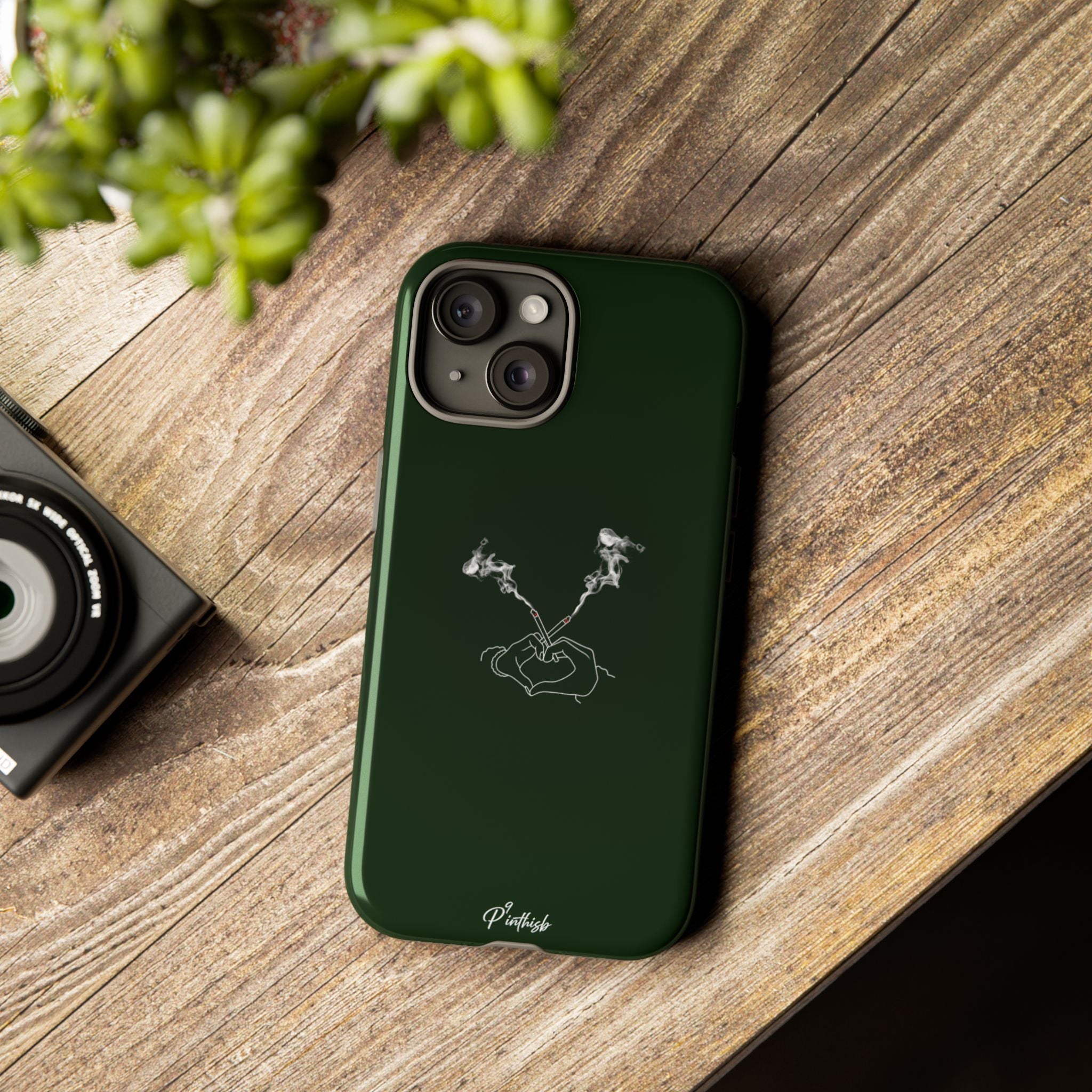 Smoke Heart Tough Case