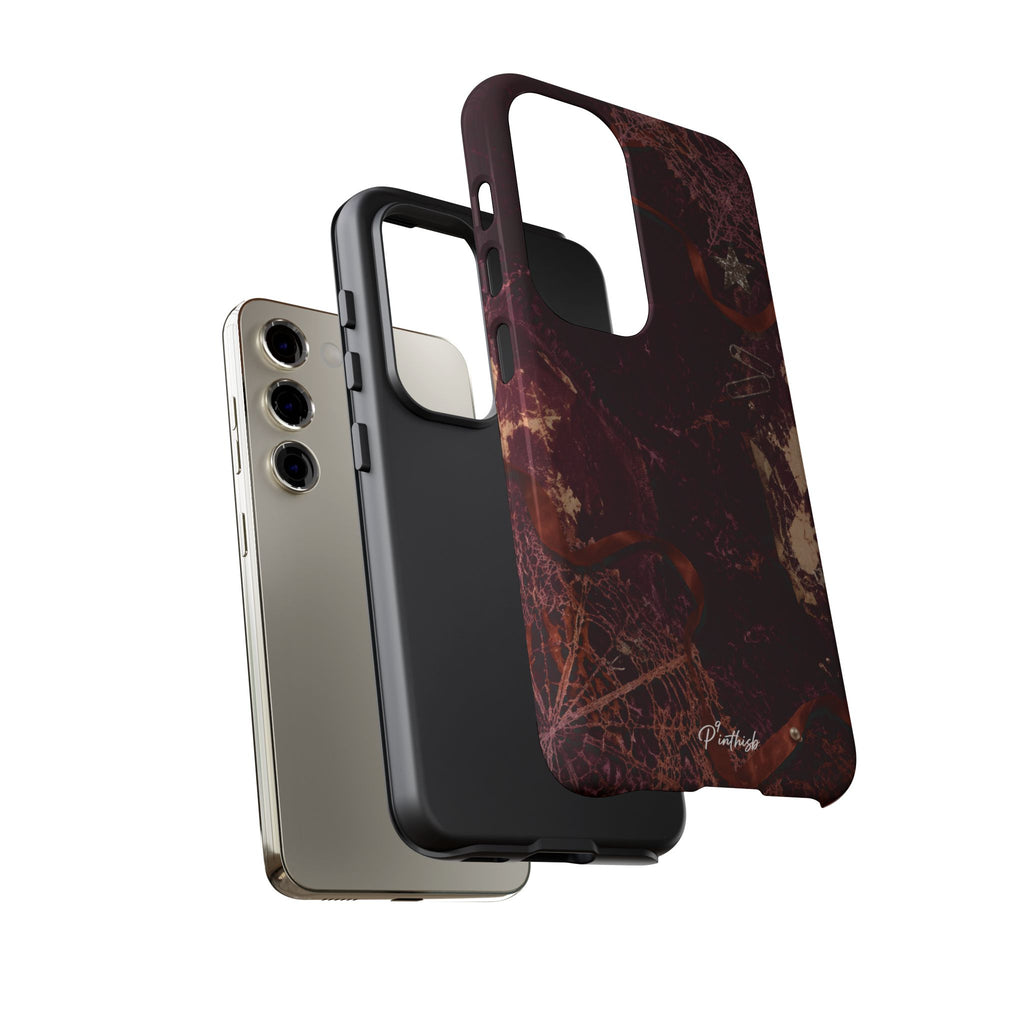 Dark Maroon Vintage Tough Case