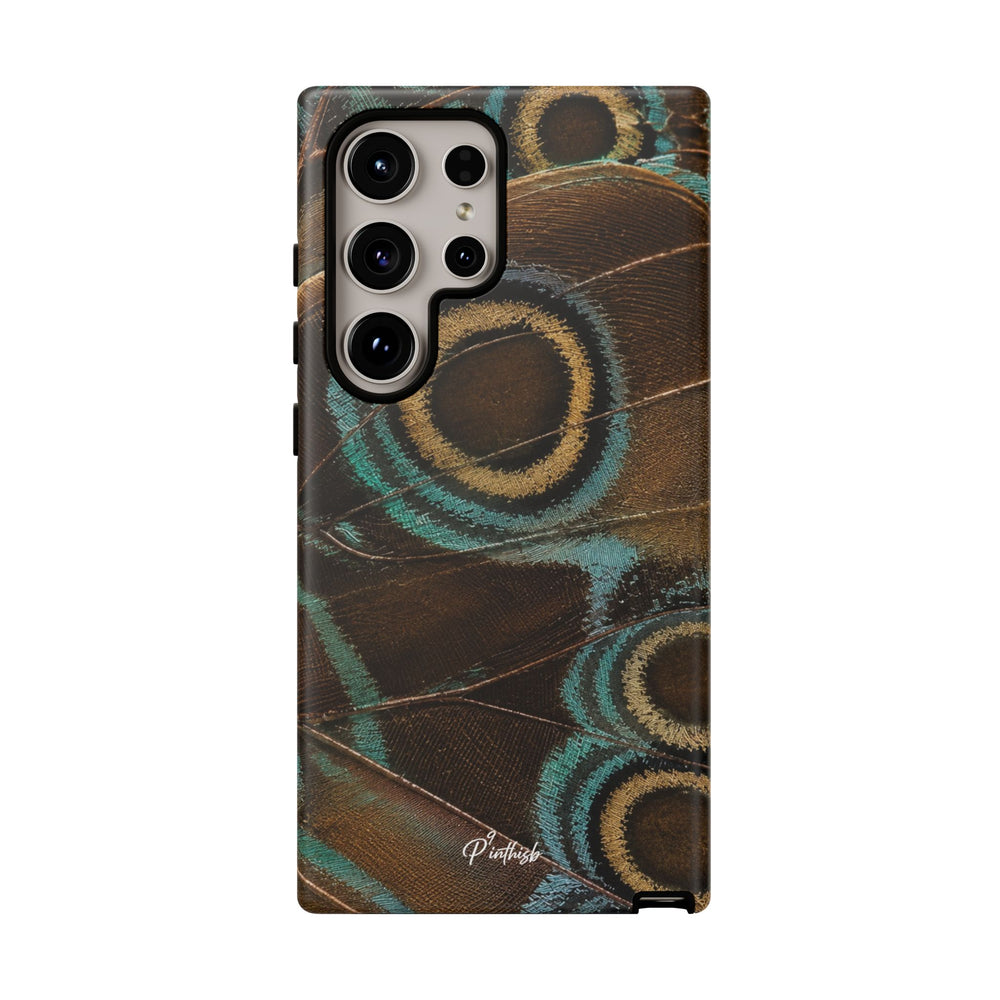 Peacock Feather Pattern Tough Case