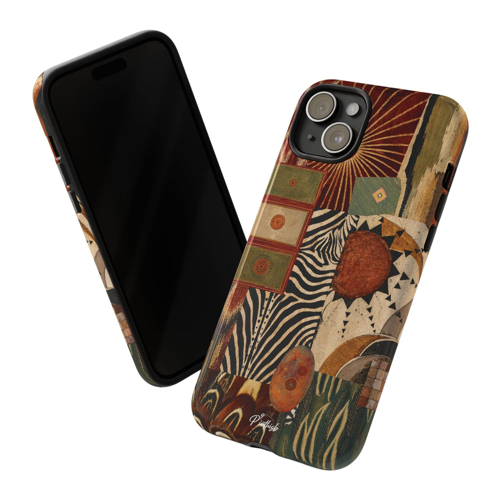 Abstract Boho Collage Tough Case