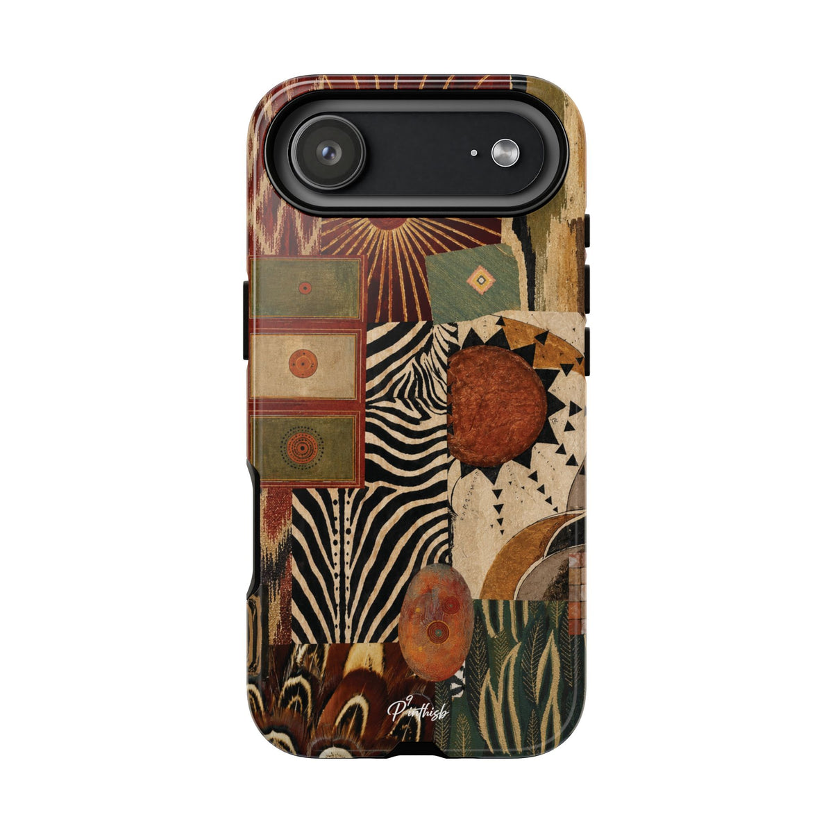 Abstract Boho Collage Tough Case