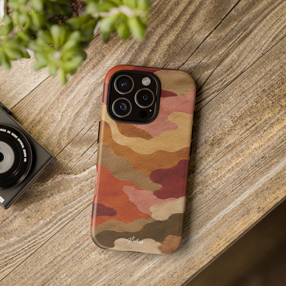 Watercolour Camo Tough Case