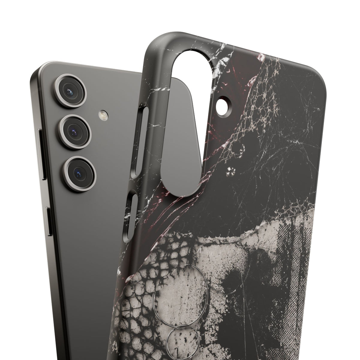 Midnight Static Snap Phone Case