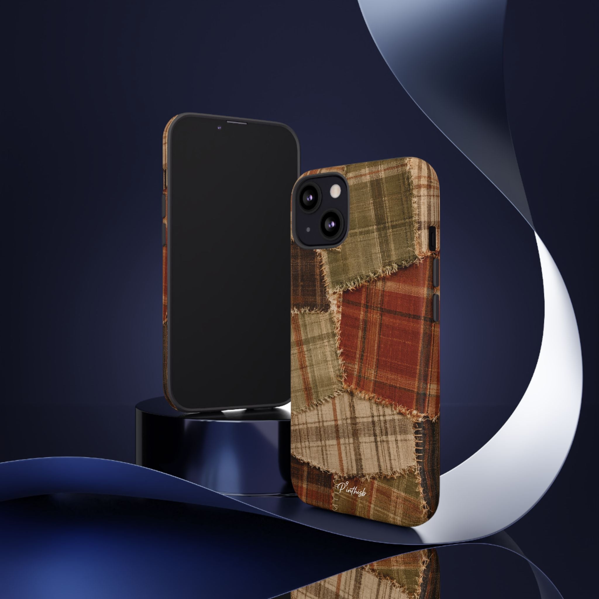 Rustic Fall Patchwork Tough Case