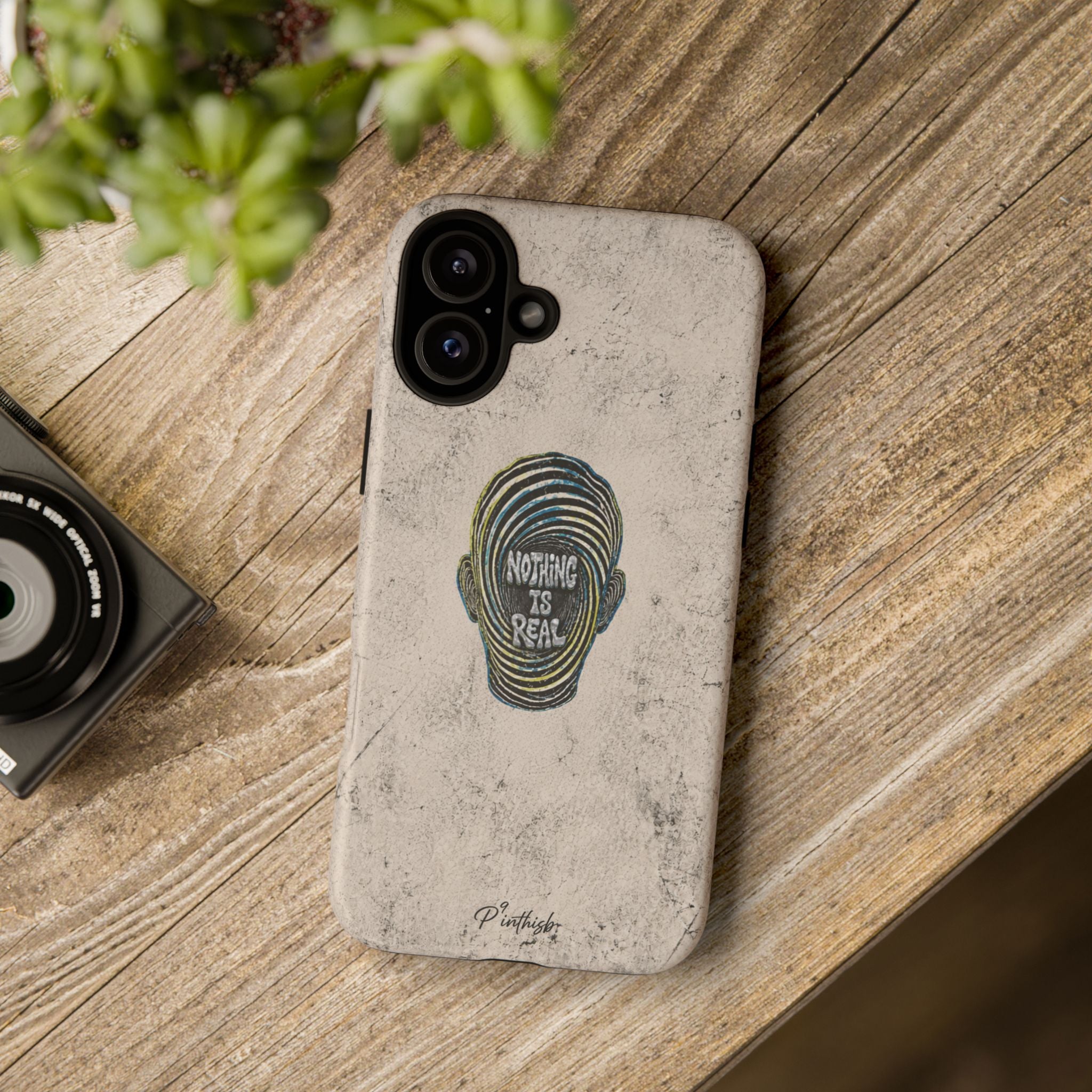 'Nothing Is Real' Abstract Tough Case