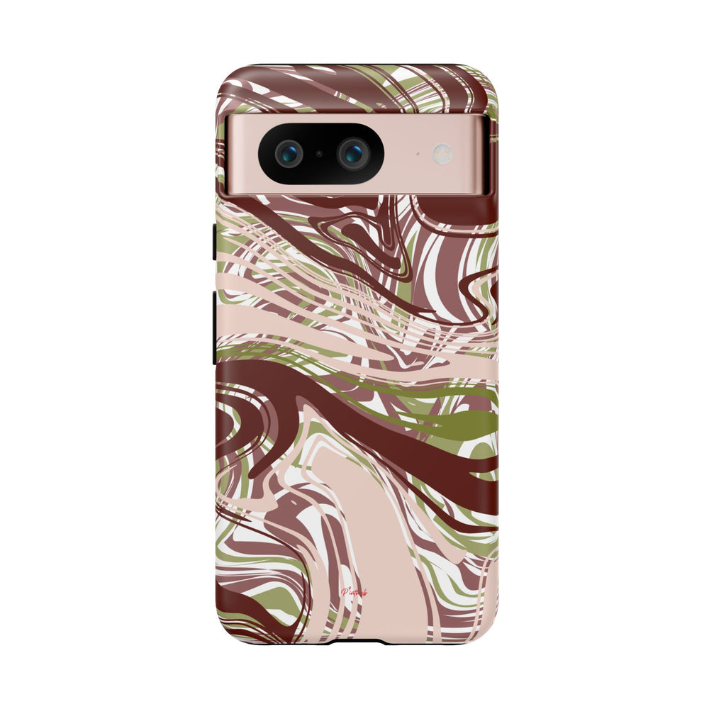 Abstract Marbled Tough Phone Case