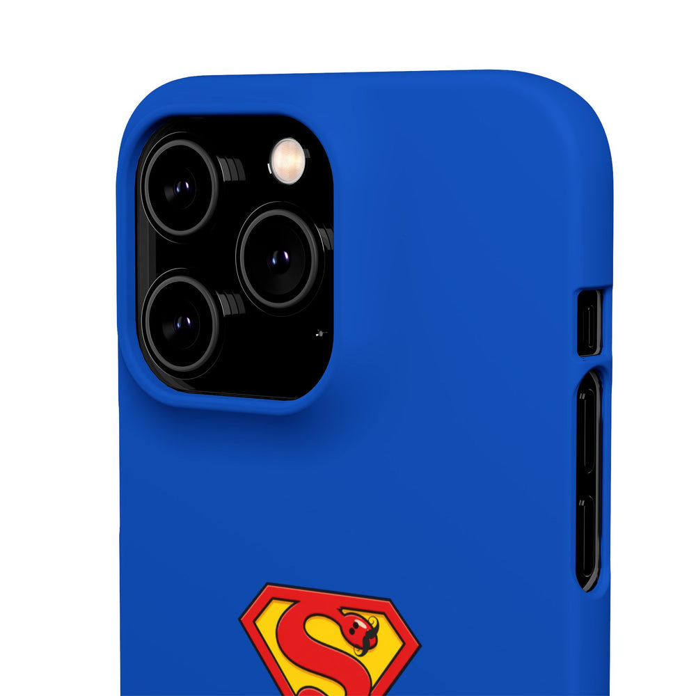 "SPERMAN" Parody Logo Snap Phone Case