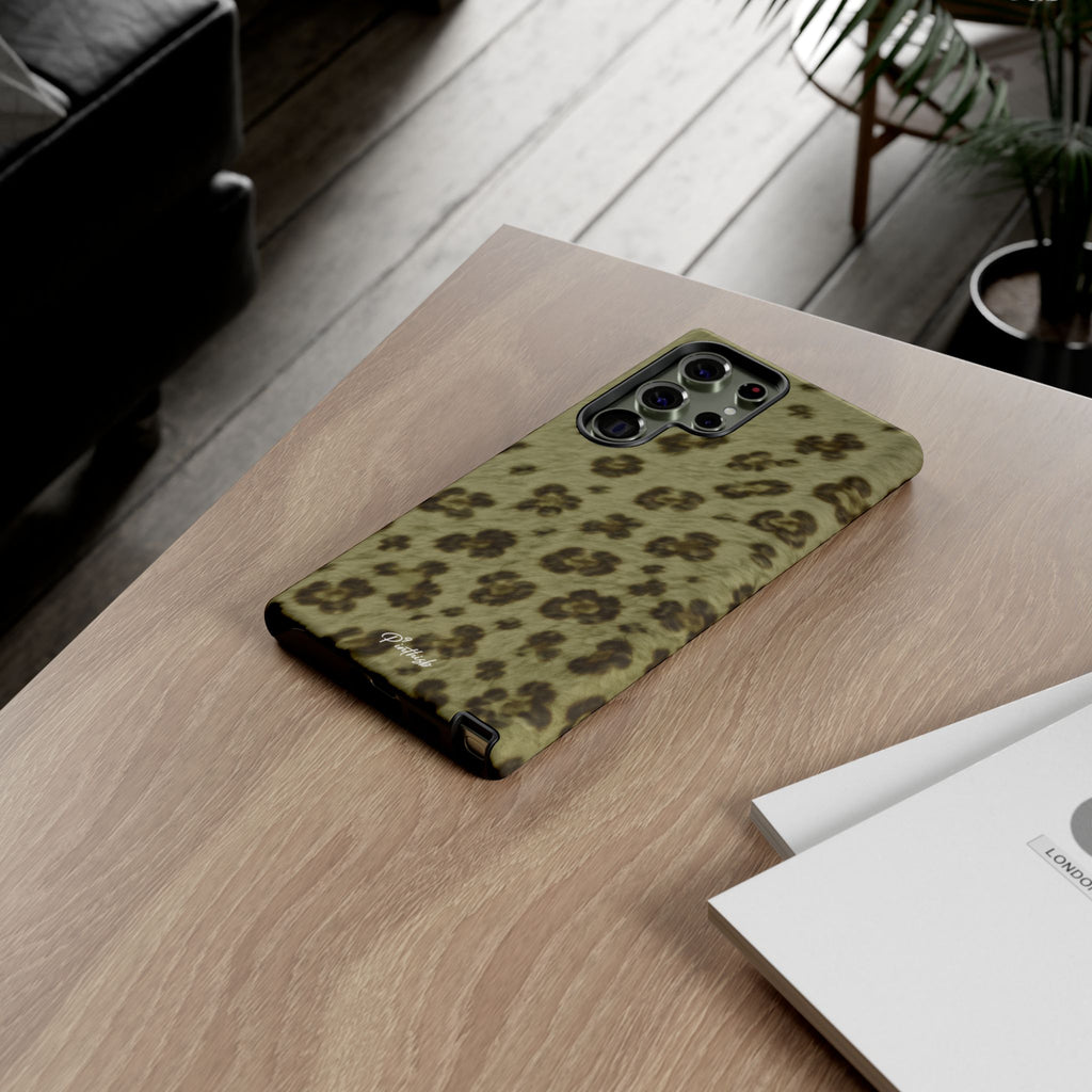 Olive Leopard Print Tough Case