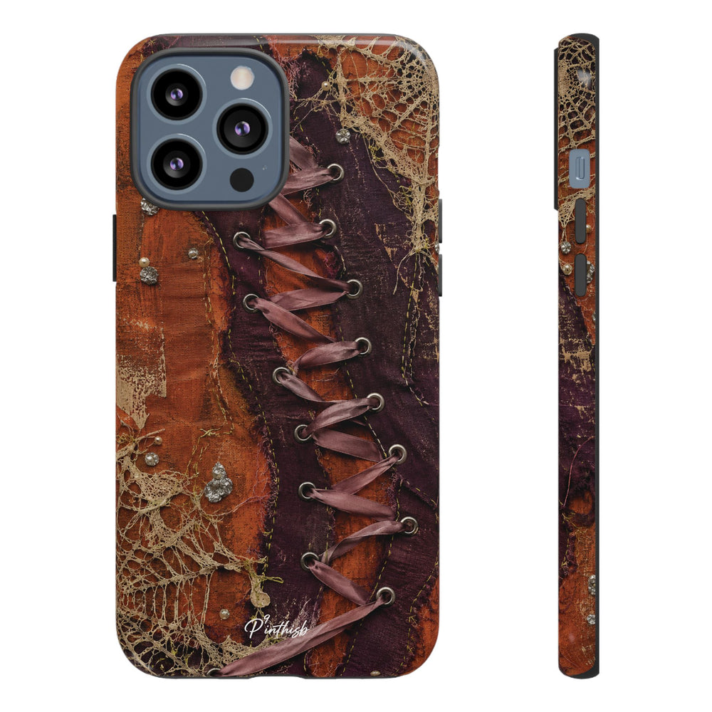 Vintage Leather Lace Tough Case