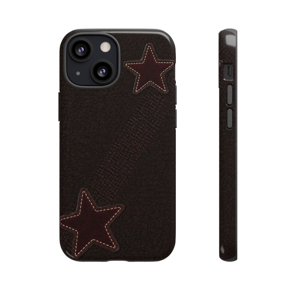 Rustic Stitched Star Phone Case