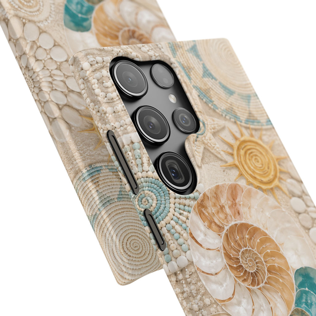 Coastal Seashell Snap Case