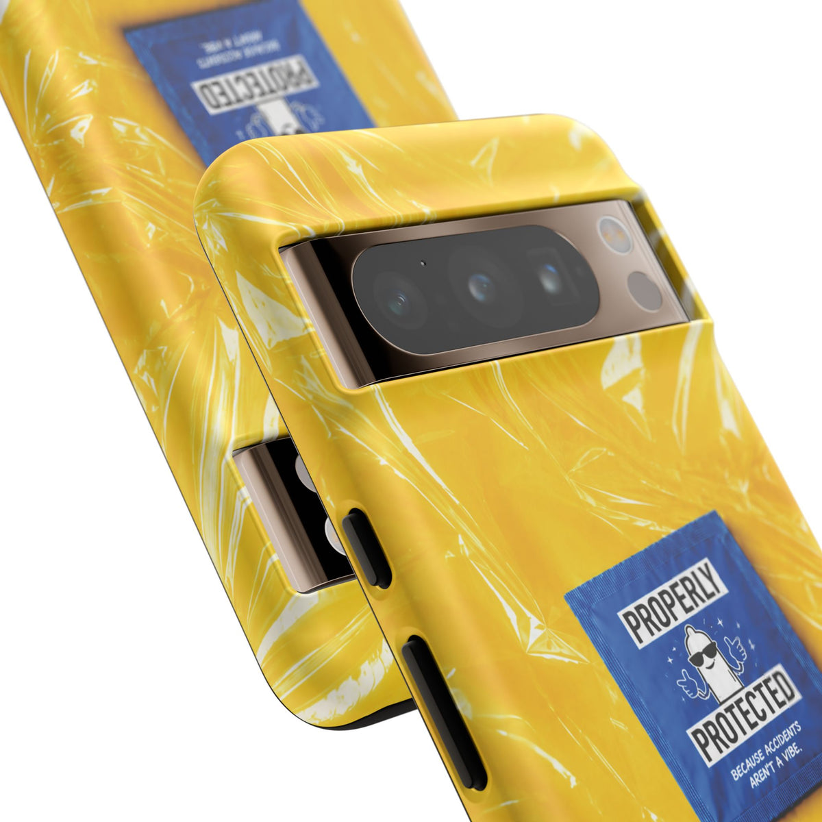 "Properly Protected" Graphic Phone Case