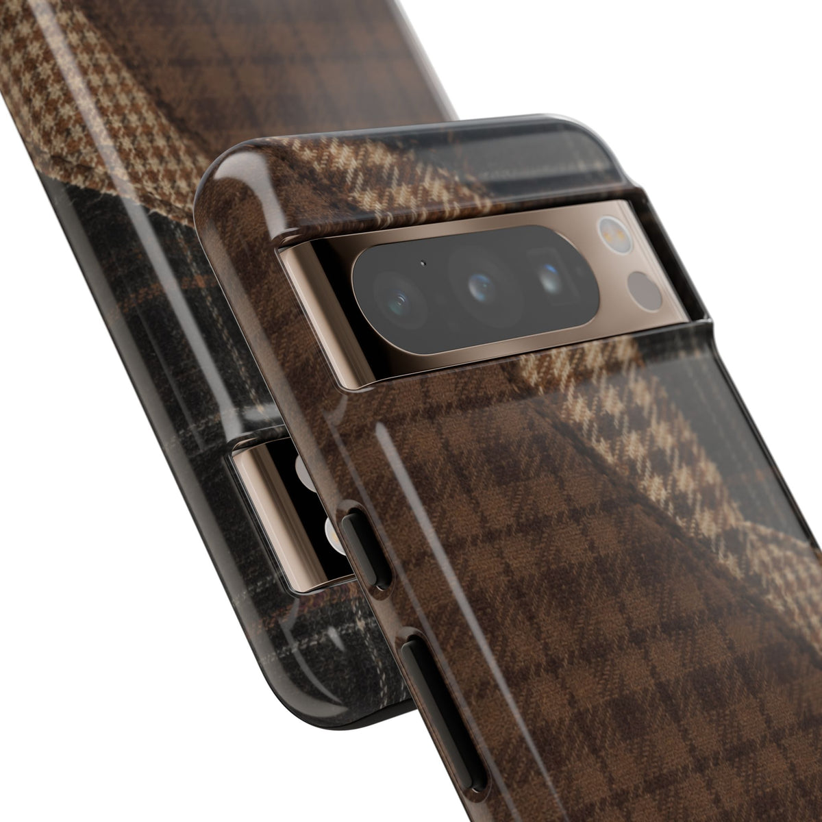 Rustic Brown Retro Tough Case