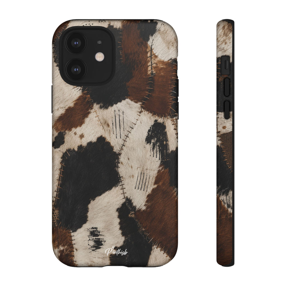 Brown & Black Animal Print Tough Case